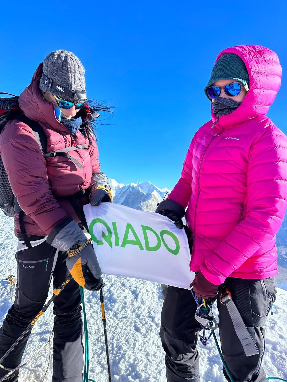 No one takes Qiado so high as Marisa 😎 Mera Peak, Nepal - 6476 meters 📌 

Thank you Marisa Cabrita for taking us on your adventure! 🏔️ ❄️