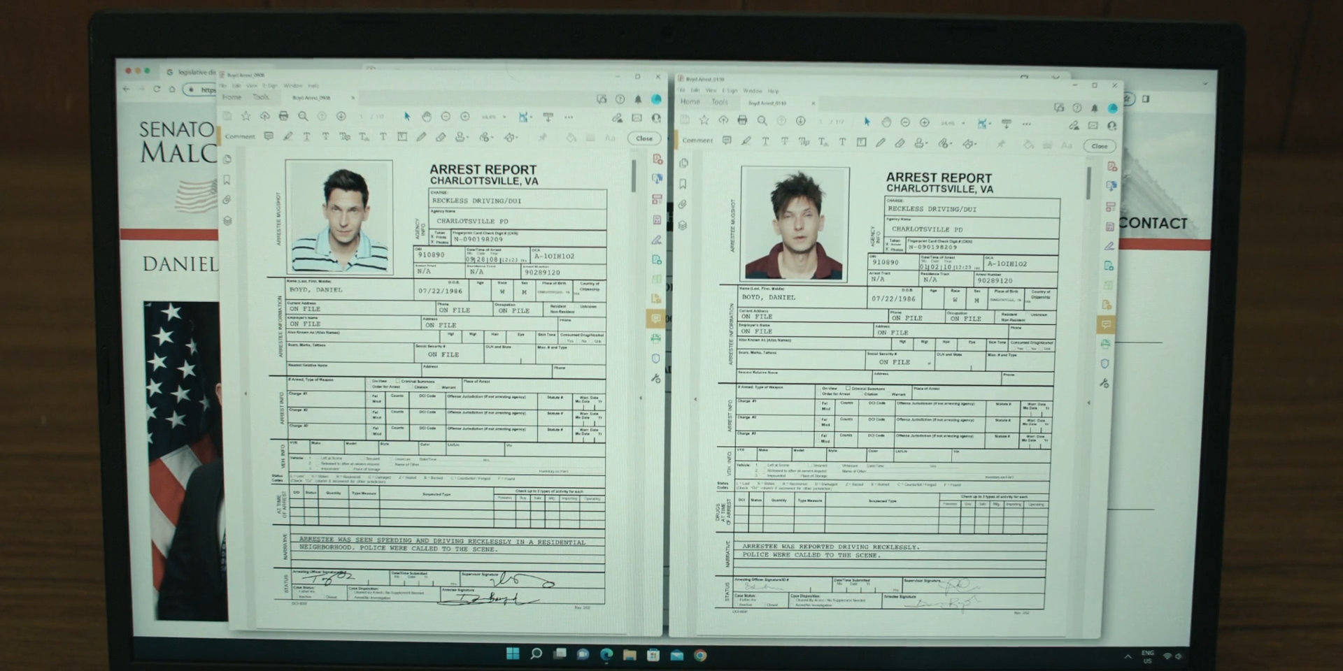 Reacher S2E4 Playback 16 - Senator Webpage (0-16-24-11).png