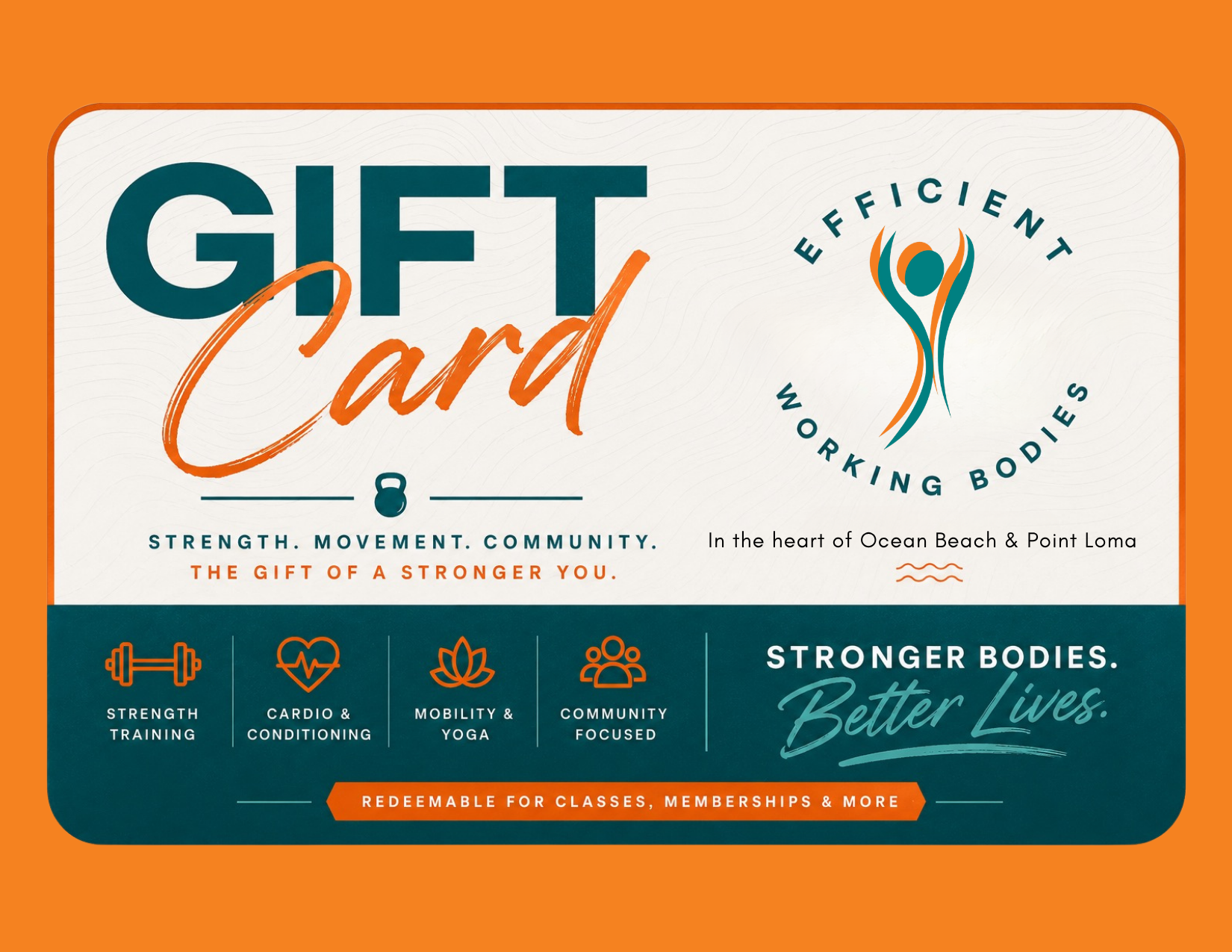 EWB Training Gift Card