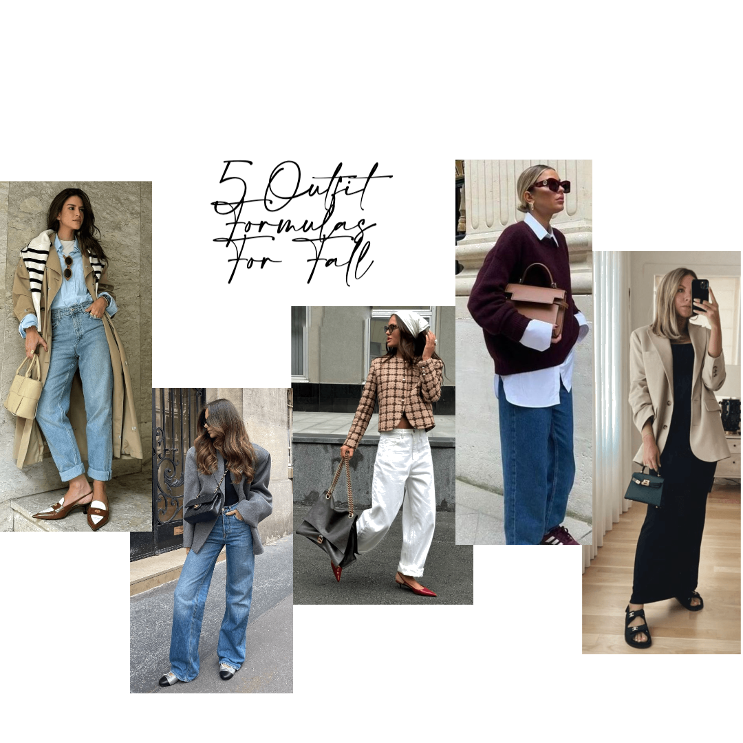 5 Outfit Formulas To Keep In Mind For Fall
