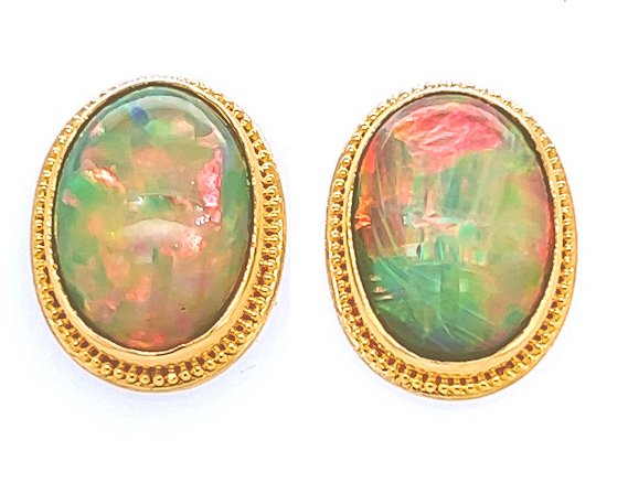 Opal Earrings