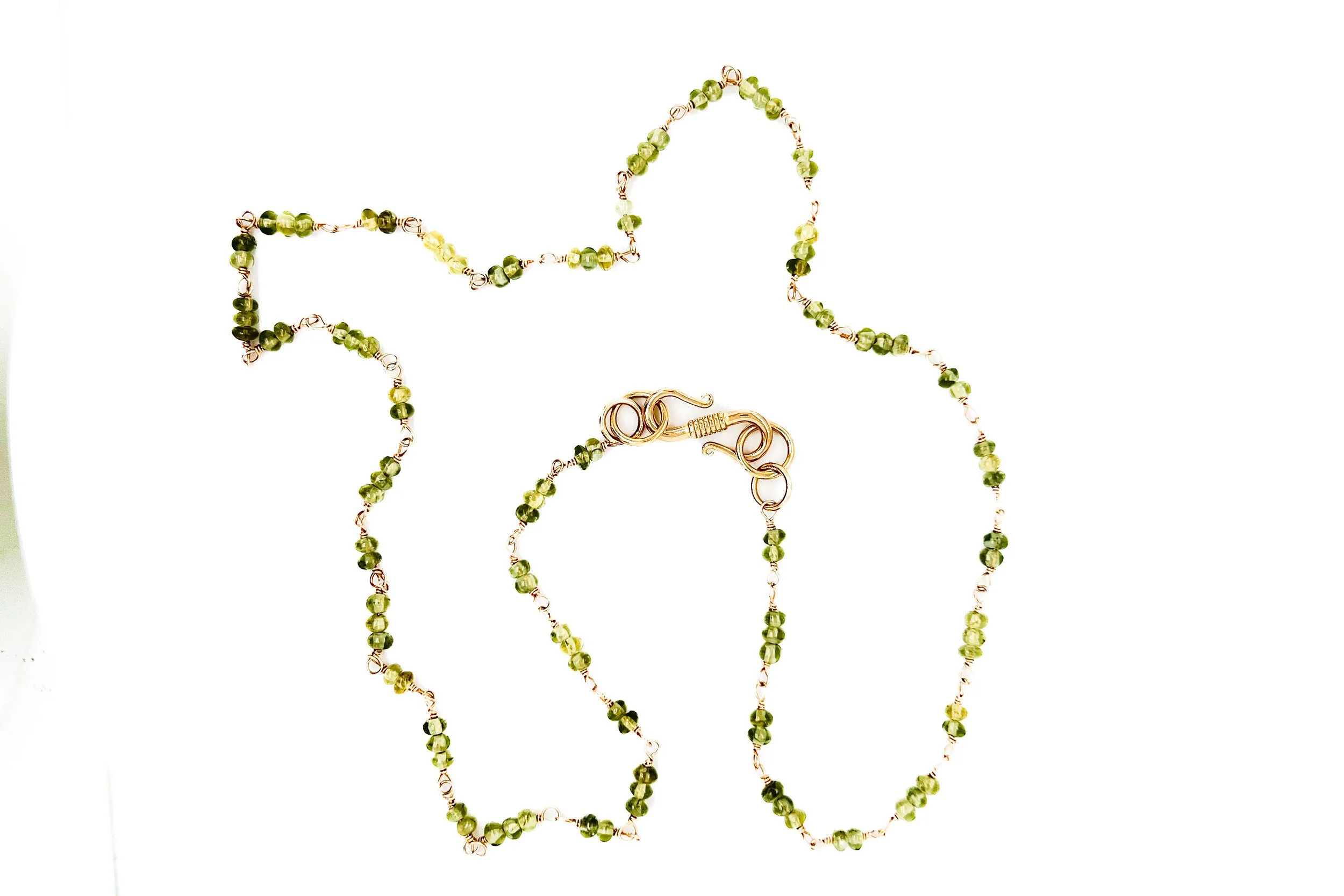 Green Sapphire Necklace