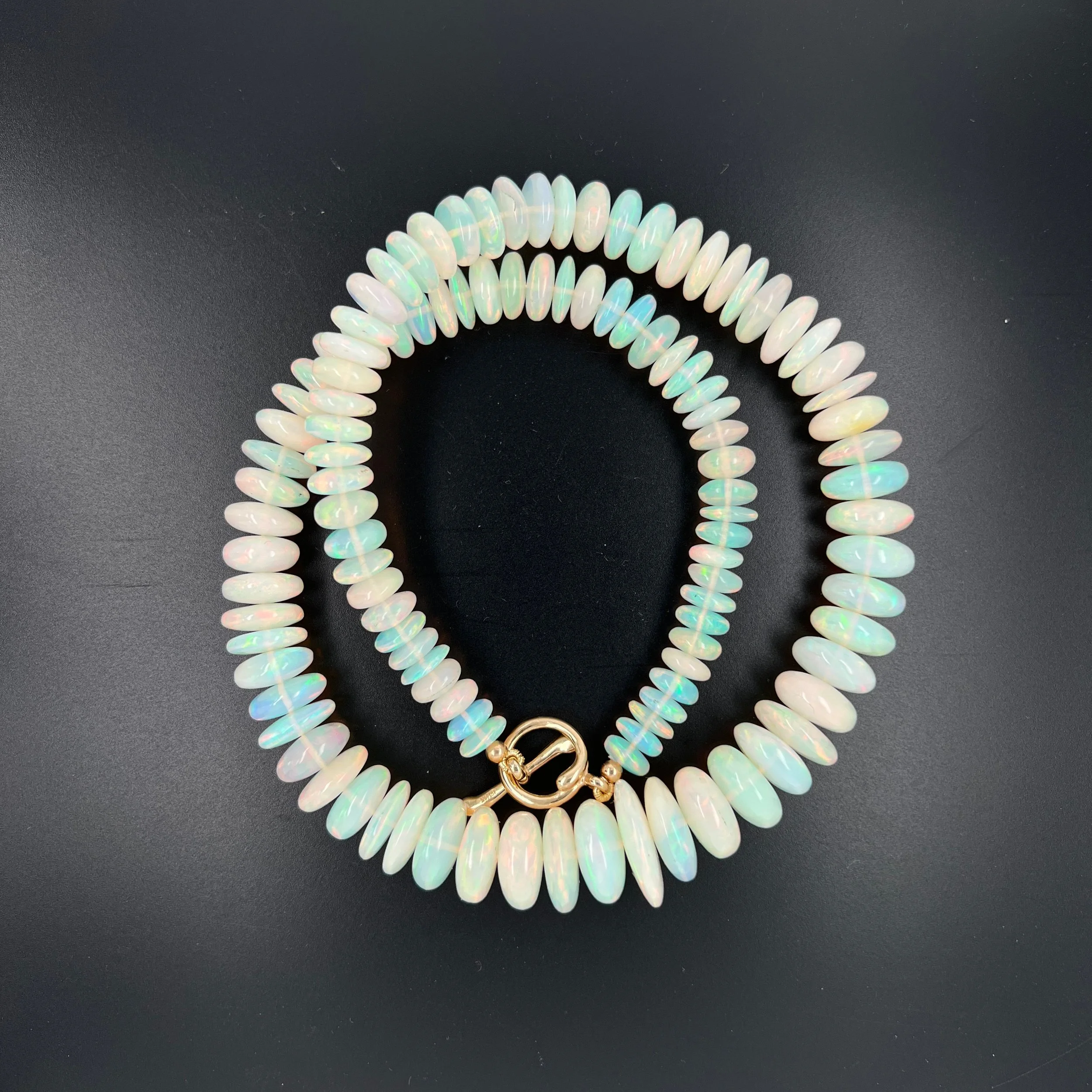 Opal bead Necklace