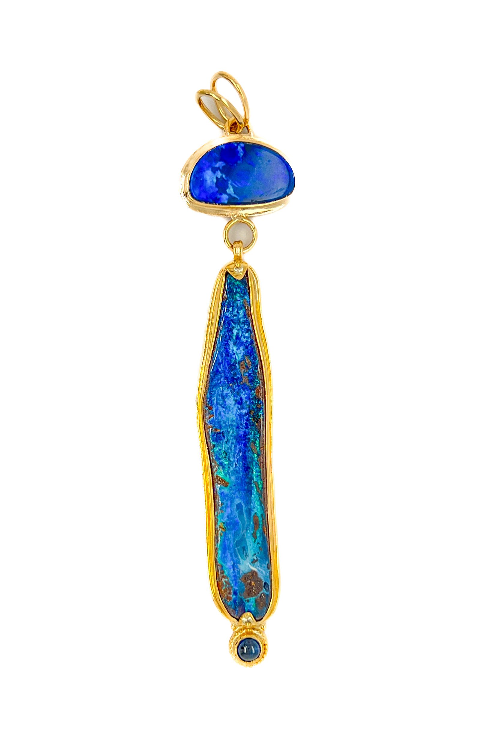 Black Opal Pendant