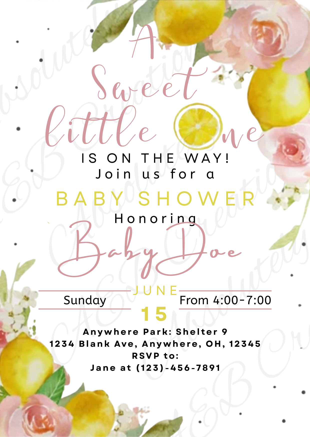 Lemon Baby Shower Invitation Example.png