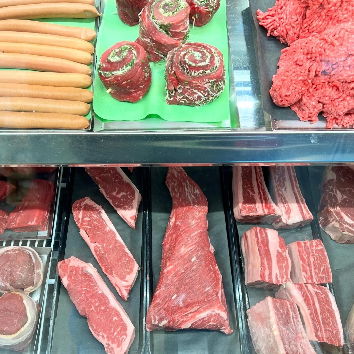 Your favorites are fully stocked! From house ground beef to premium steaks, we&rsquo;ve got the cuts you love! Want it your way? Ask about our cut to order steaks!

#thesaltybutcher #localbutcher #butchershop #myrtlebeach #shopsmall