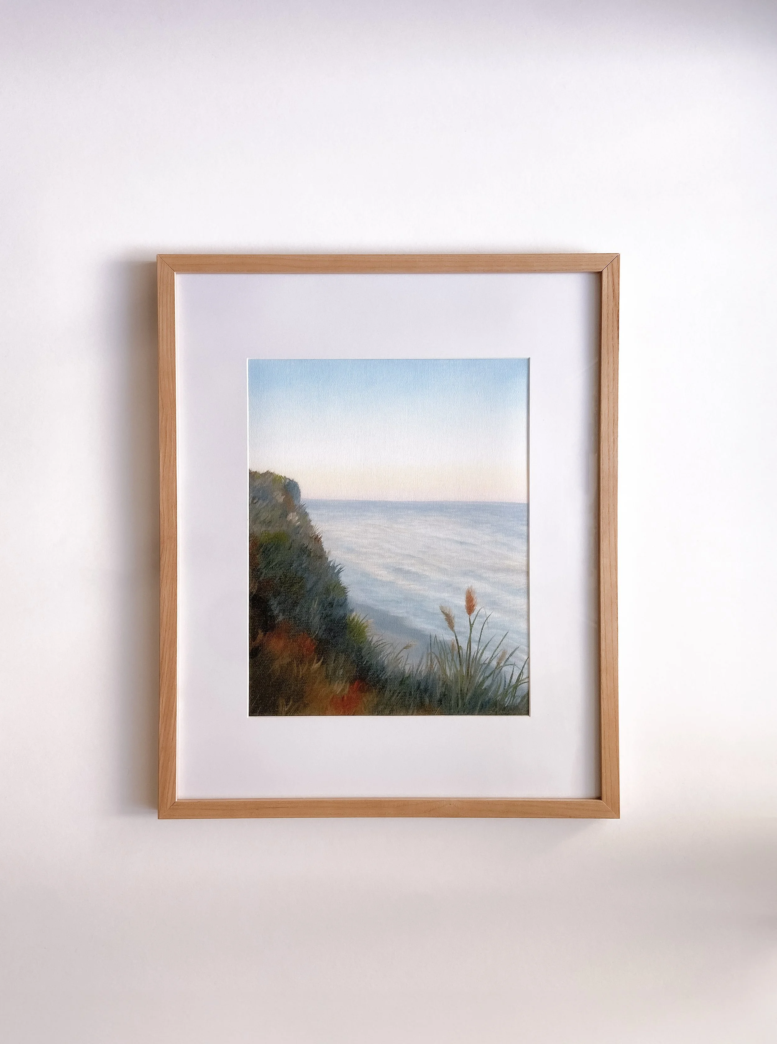 "Peace at Sunset"  a vertical canvas print