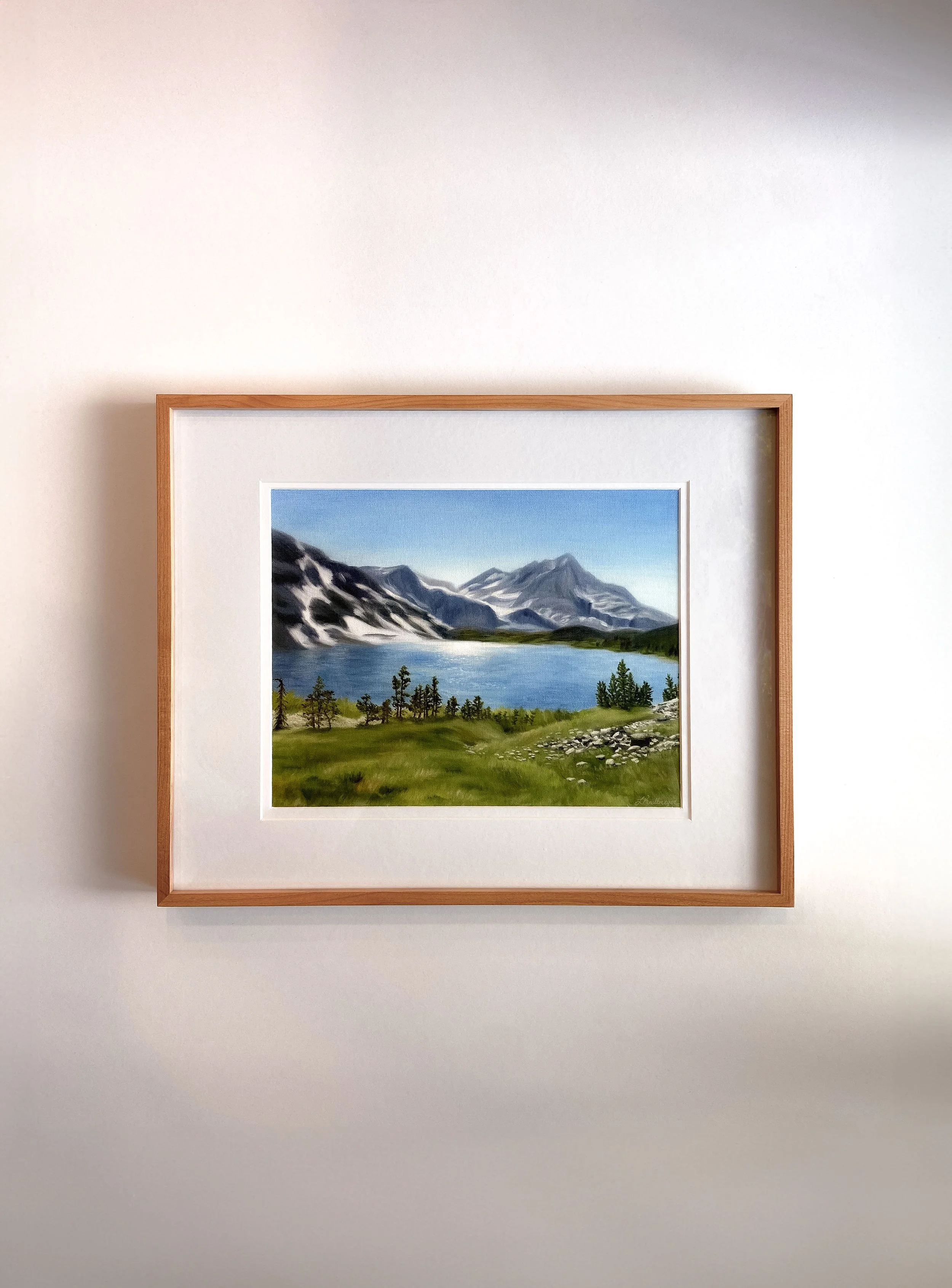 "Overcome"  a horizontal canvas print