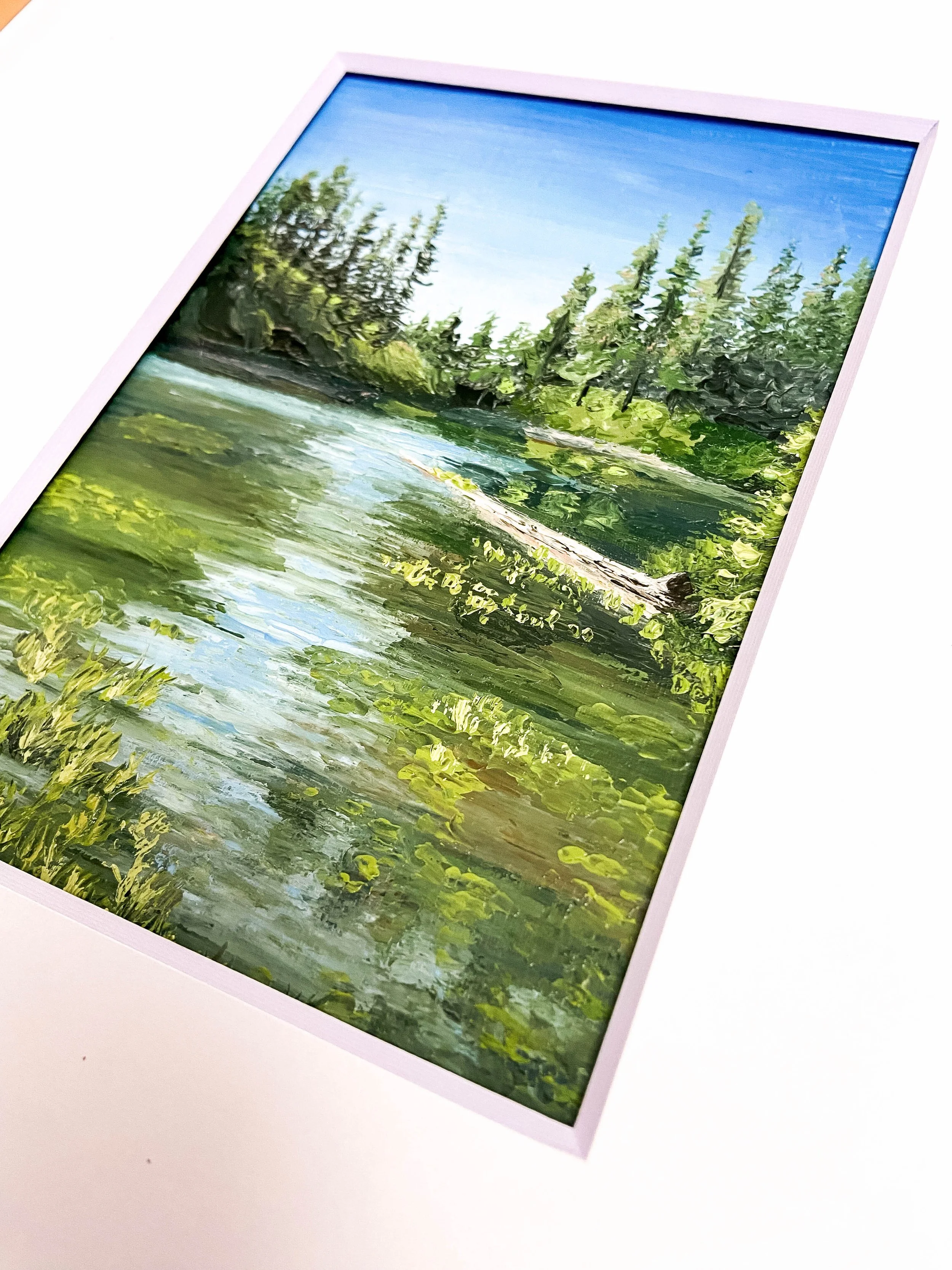 Palette Knife Painting - Matted.jpg