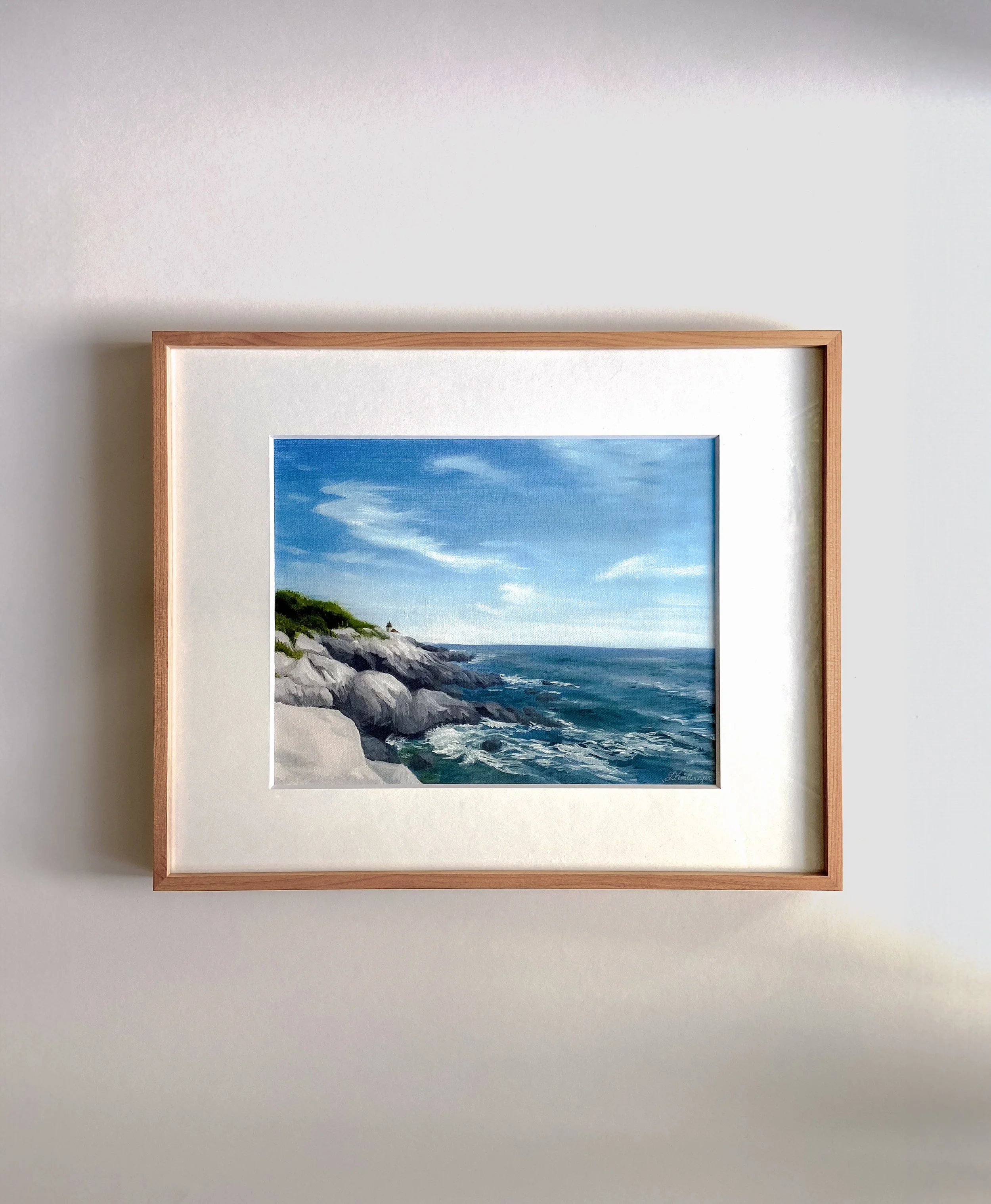 "Looking Back"  a horizontal canvas print