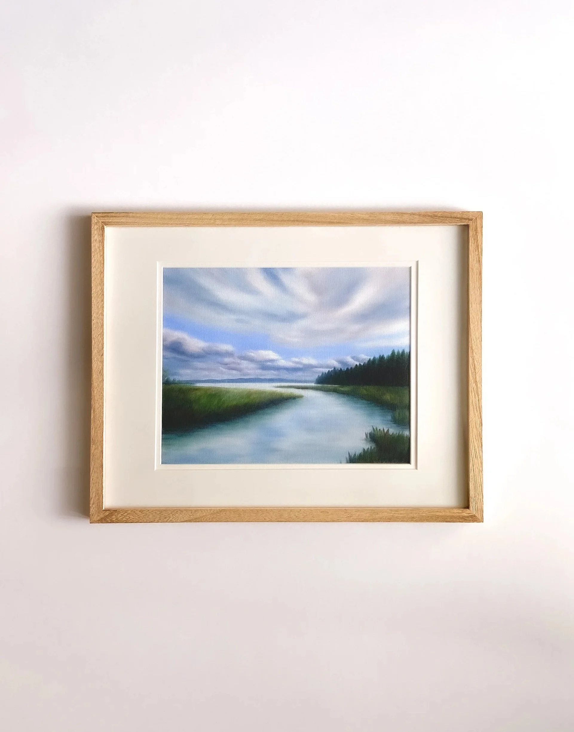 "Wistful Wandering"  a horizontal canvas print
