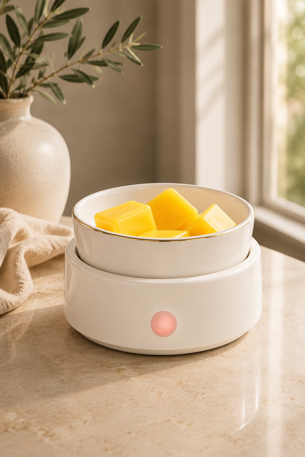 4 in 1 Wax Melt Warmer - White