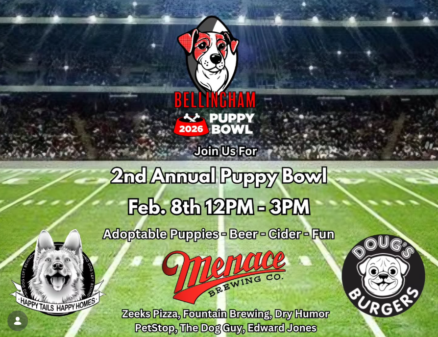 Puppy Bowl at Menace Brewery 