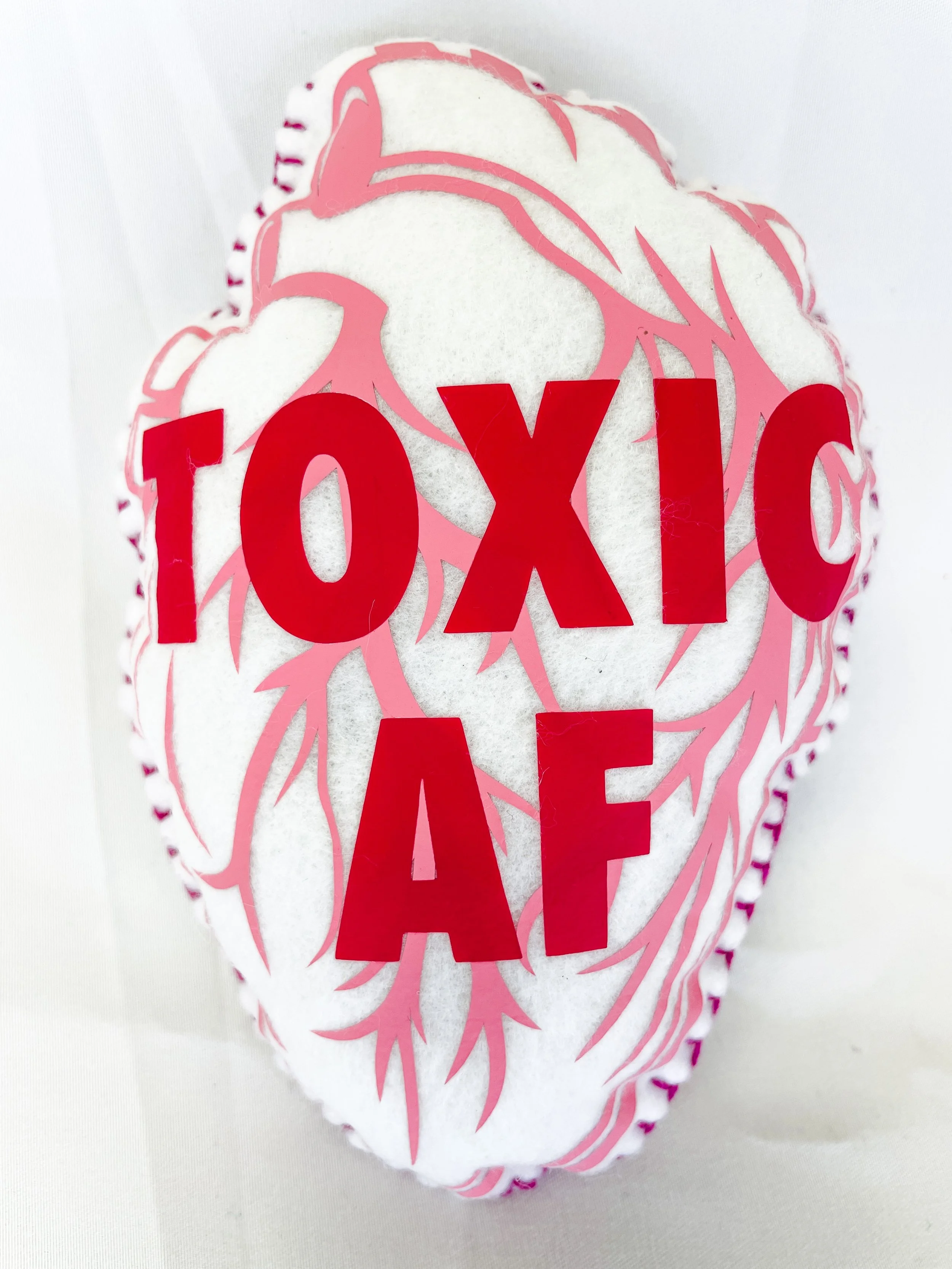 Toxic AF Conversation Heart