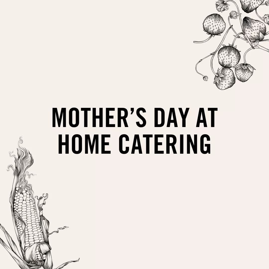 Treat mum this Sunday with our Mother's Day 'At Home' Catering. Head to our website to explore our menu and order today! 

Keeping it casual? A limited takeaway menu will be available on the day, so pre-ordering from our full take away menu is recomm