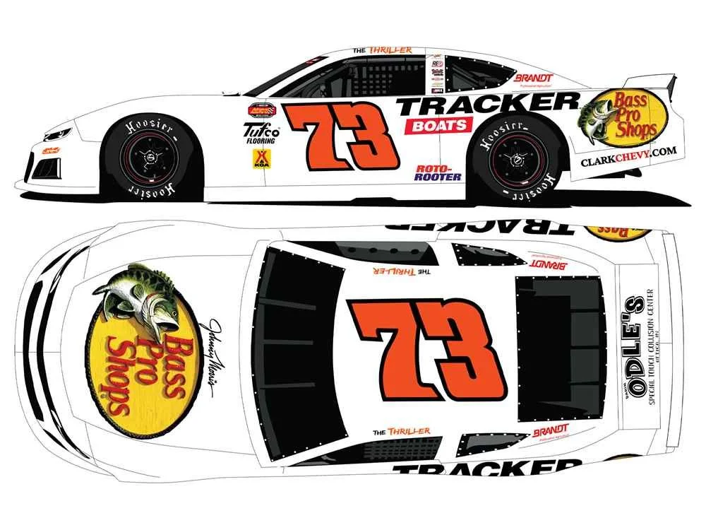($70.00) *Preorder* Wyatt Miller 2026 Bass Pro Shops 1:24 Late Model Diecast