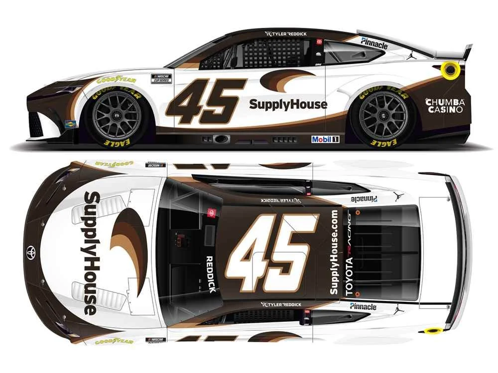 ($84.95) *Preorder* Tyler Reddick 2026 Supply House 1:24 Galaxy Color Nascar Diecast