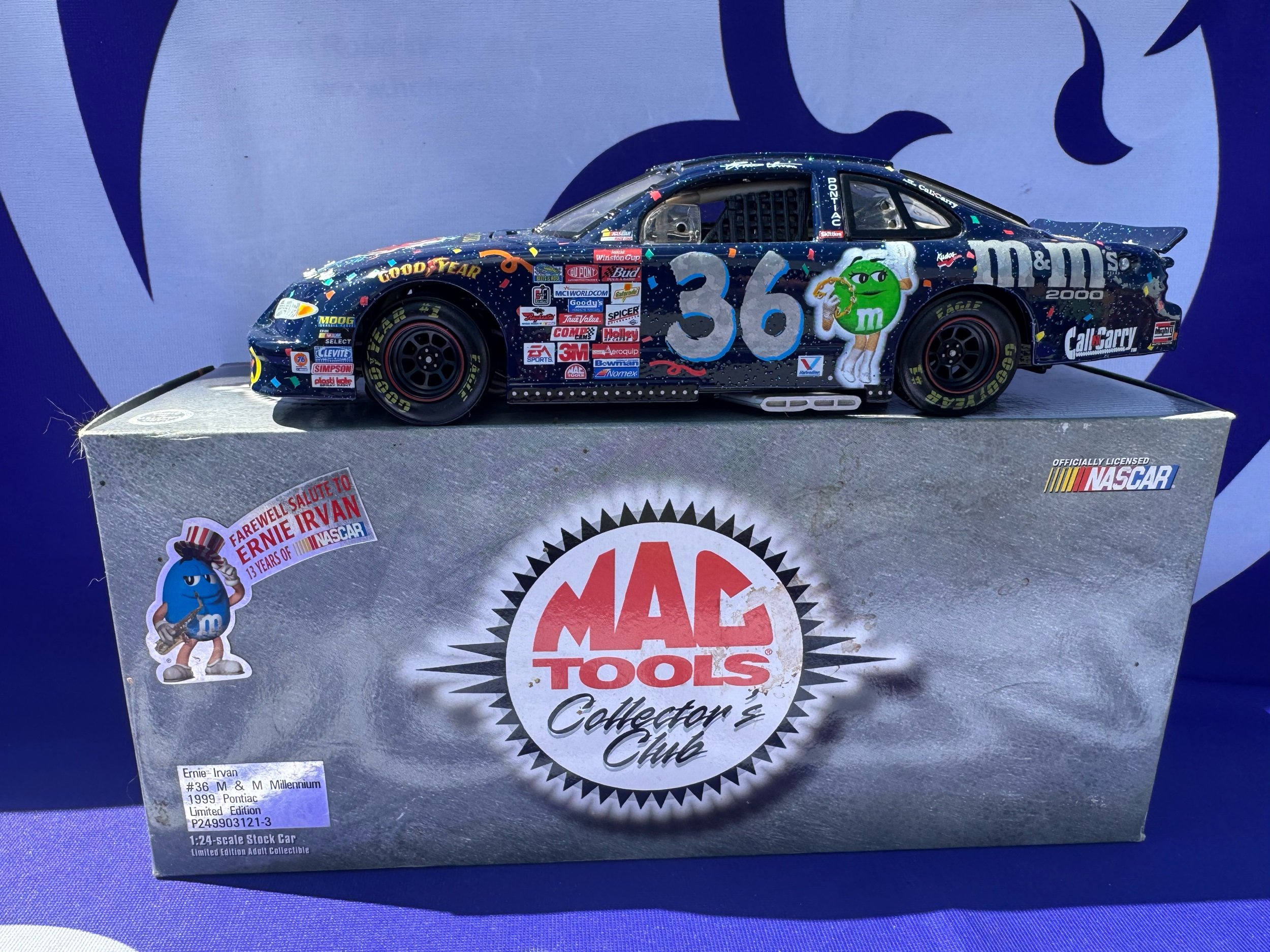 #36 Ernie Irvan 1999 M&M’s Millennium