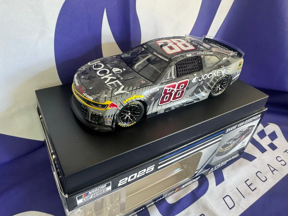 Shane Van Gisbergen 2025 Jockey New Zealand 1:24 Nascar Diecast