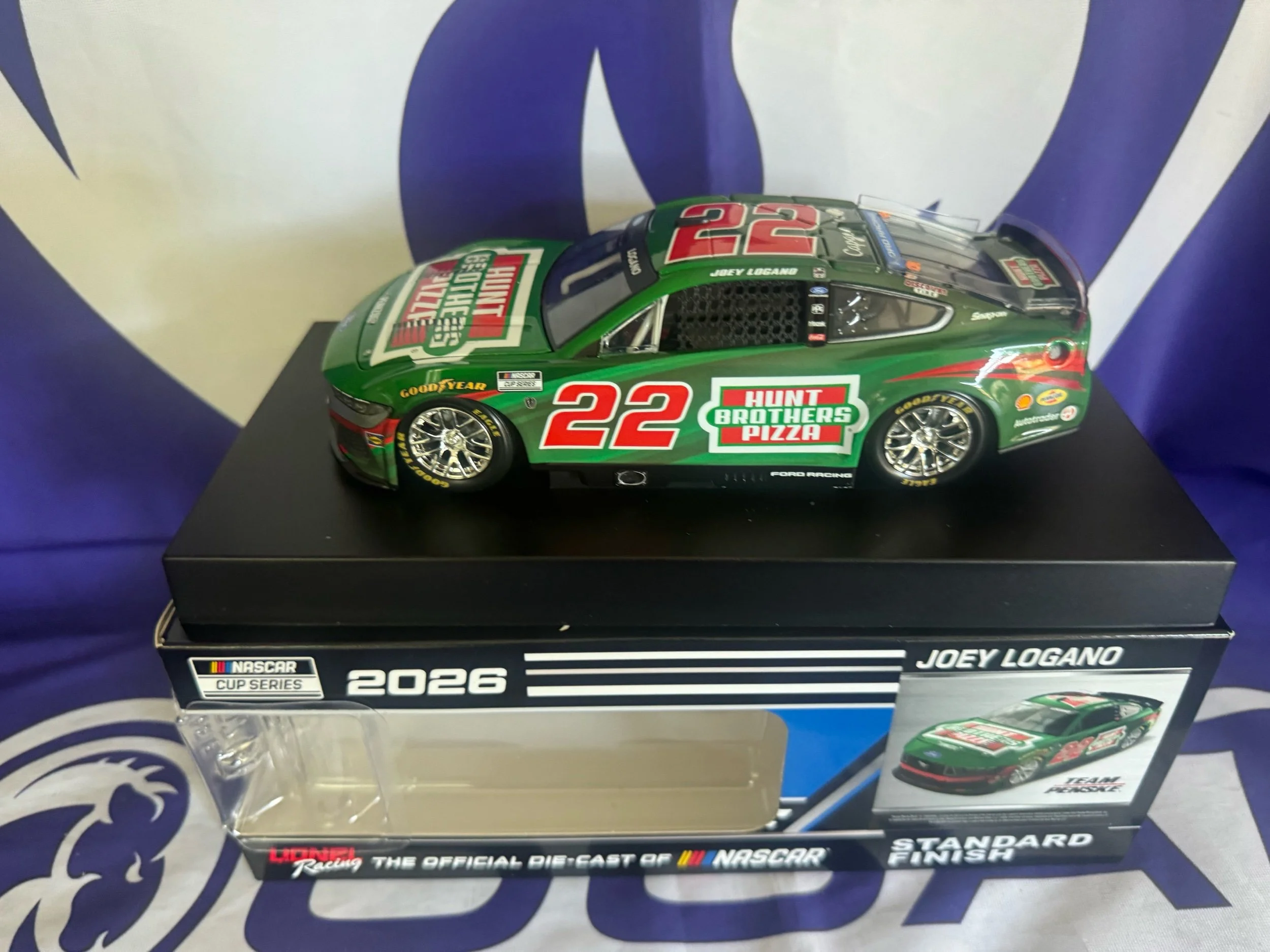 Joey Logano 2026 Hunt Brothers Pizza 1:24 Nascar Diecast