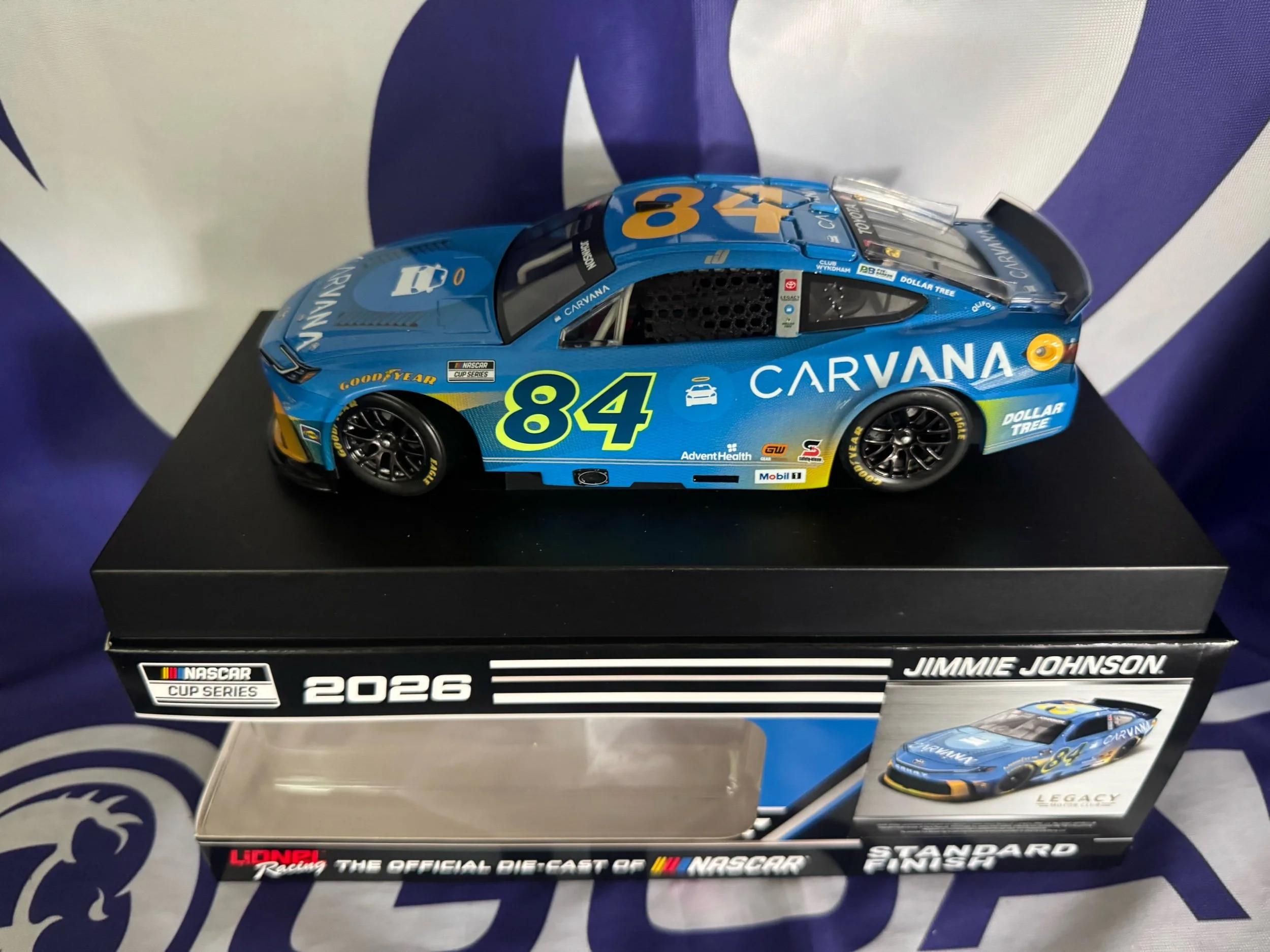 Jimmie Johnson 2026 Carvana 1:24 Nascar Diecast