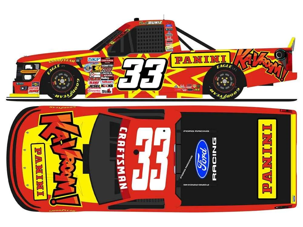 ($67.00) *Preorder* Frankie Muniz 2026 Panini Truck Series 1:24 Nascar Diecast - Truck Series