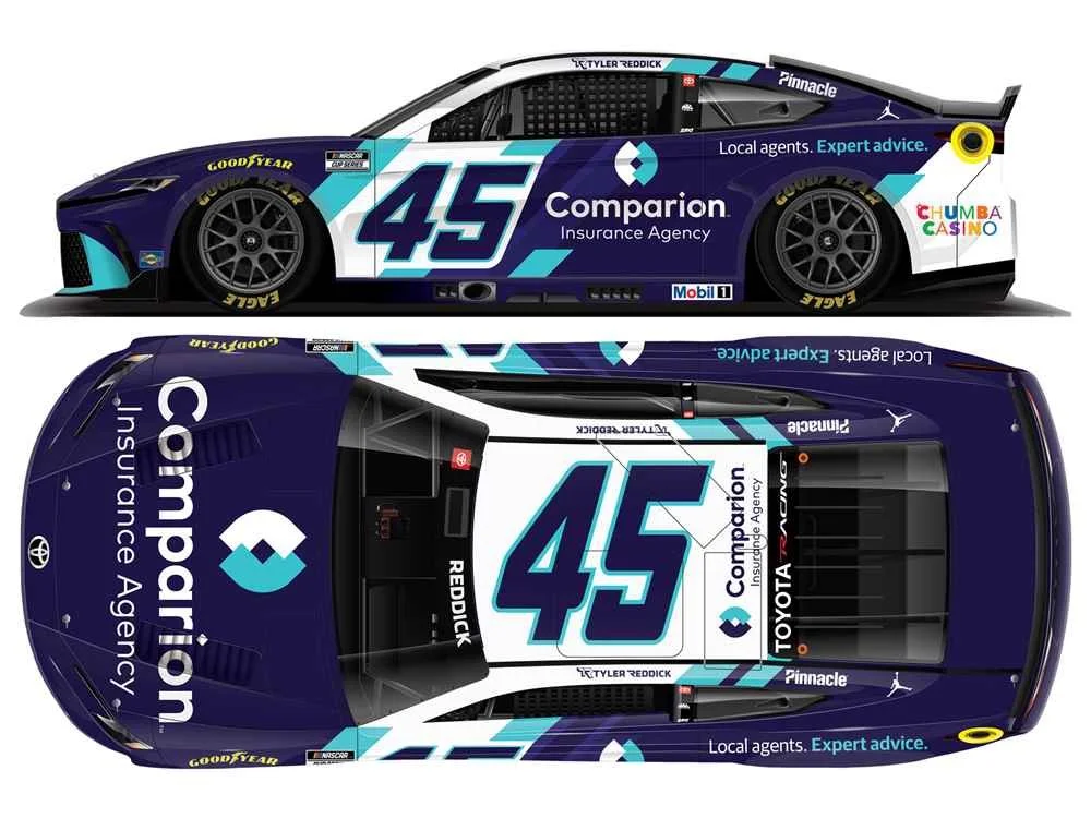 ($79.95) *Preorder* Tyler Reddick 2026 Comparion Insurance 1:24 Nascar Diecast