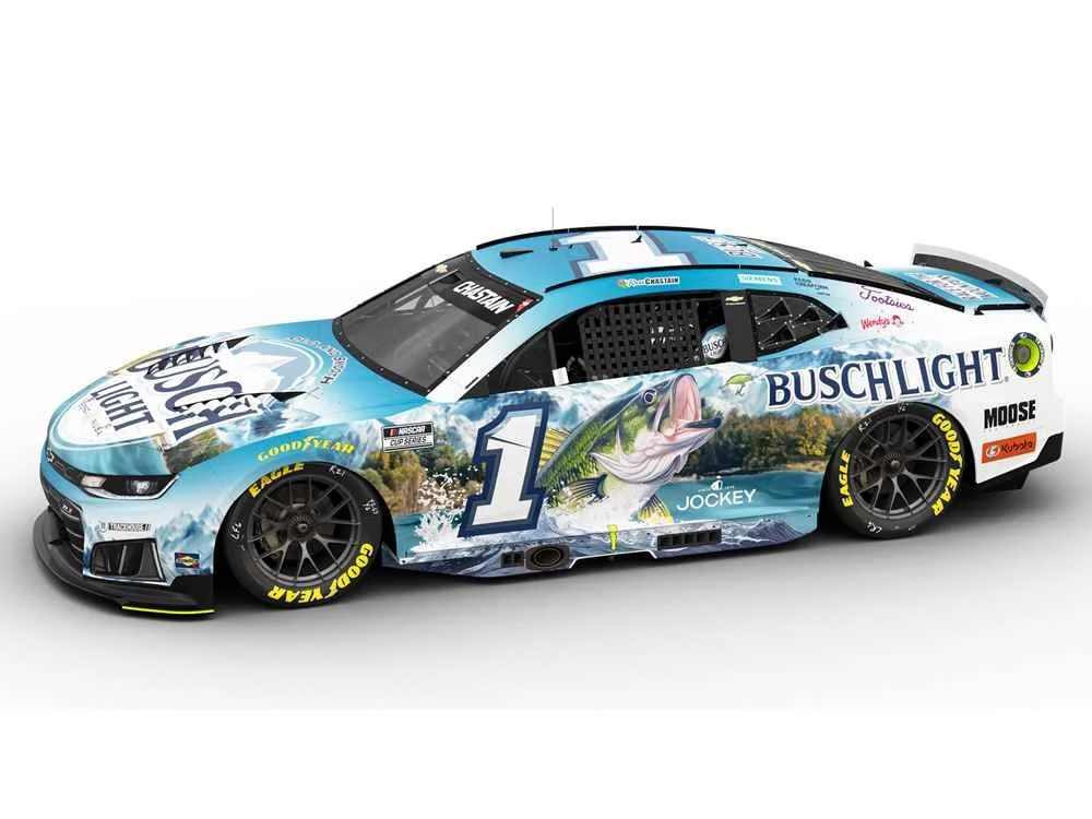 ($79.95) *Preorder* Ross Chastain 2026 Busch Light Fishing 1:24 Nascar Diecast