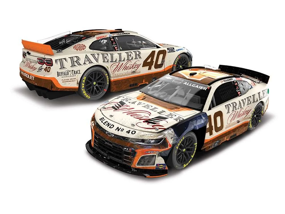 ($106.50) *Preorder* Justin Allgaier 2025 Traveller Whisky with Sound Base Race Version 1:24 Nascar Diecast