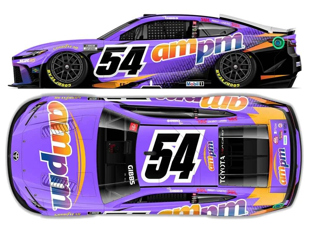 ($84.95) *Preorder* Ty Gibbs 2026 am pm 1:24 Galaxy Color Nascar Diecast