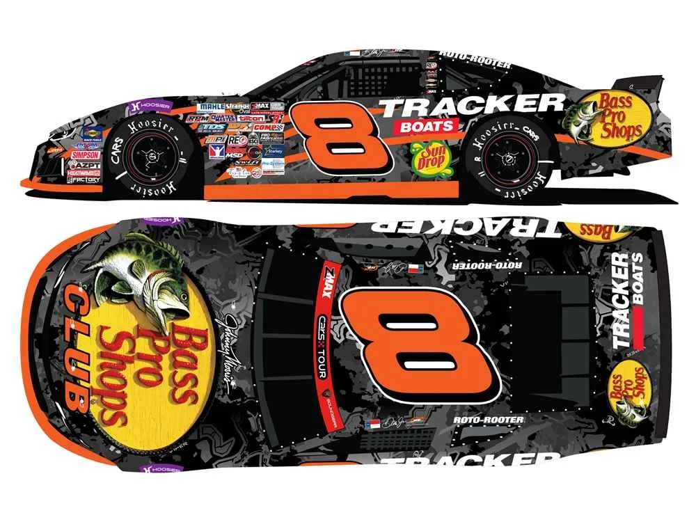 ($145.00) *Preorder* Dale Earnhardt Jr Autographed 2026 Bass Pro Shops 1:24 Late Model Diecast