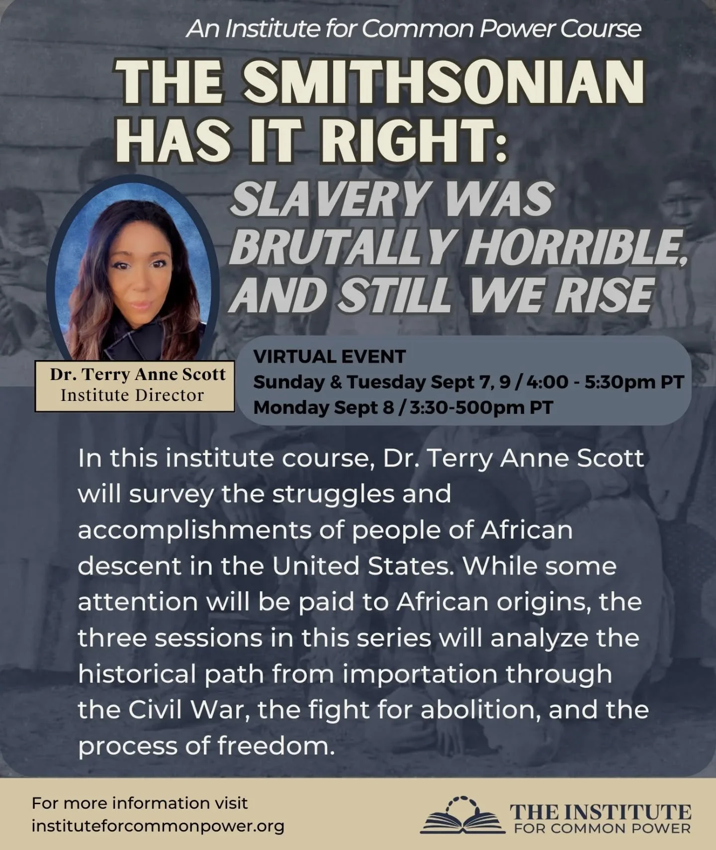 Donald Trump admonished the Smithsonian last week and said they focus too heavily on how bad slavery was. He and others have since questioned the veracity of the exhibits and charged that less emphasis should be placed on slavery. This is the narrati