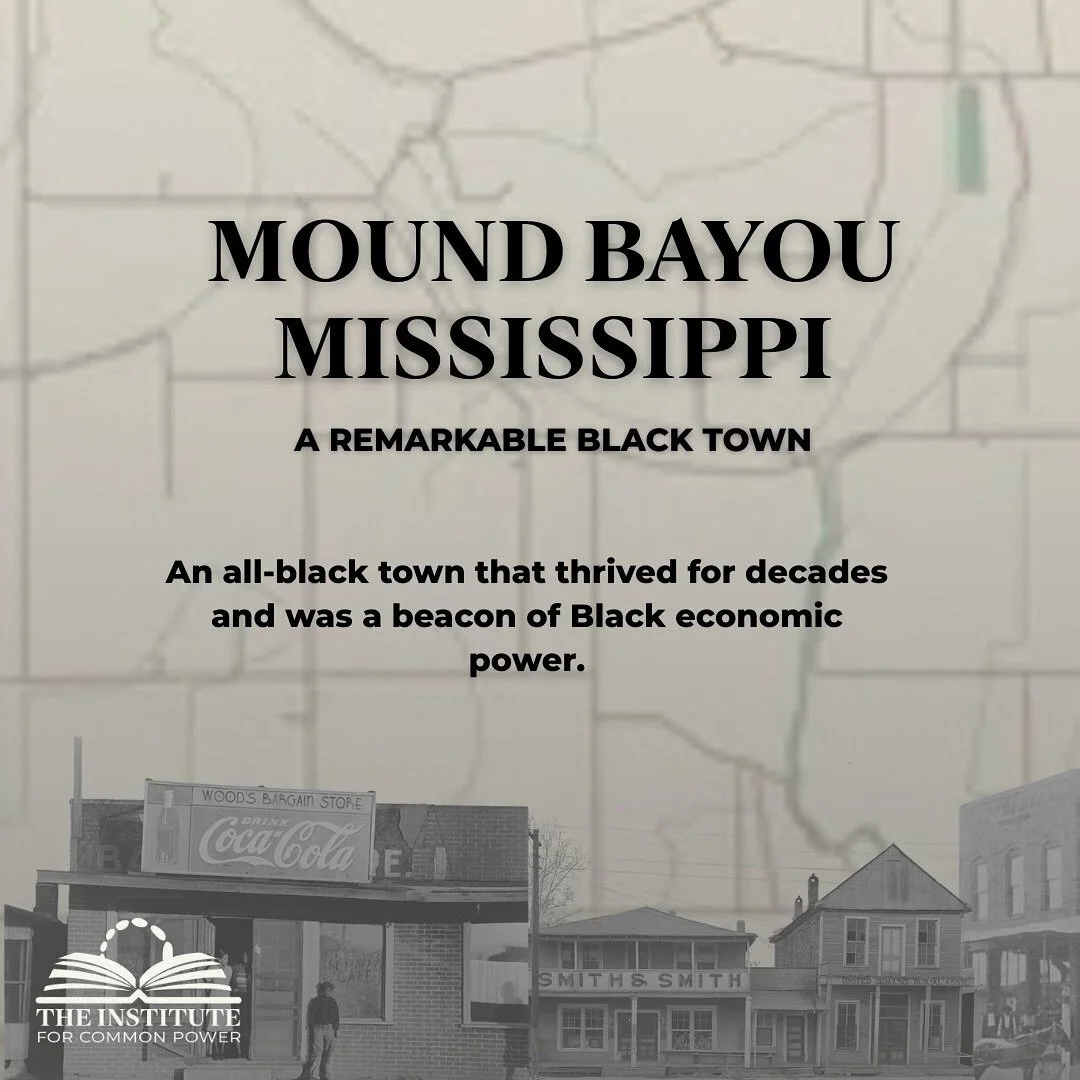 Once known as the &ldquo;Jewel of the Delta&rdquo; it was founded in 1887 by formerly enslaved cousins Isaiah T. Montgomery and Benjamin T. Green. At a time when Jim Crow laws sought to oppress and disenfranchise Black Americans, Mound Bayou was a bo