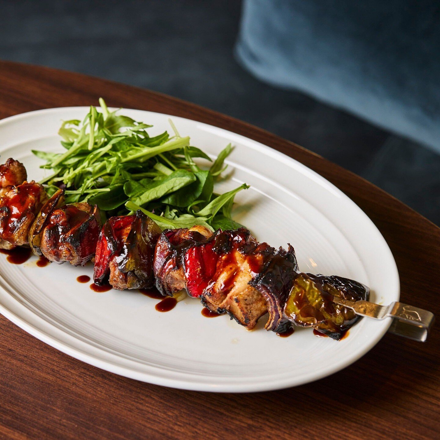 A signature favourite &mdash; our Flame-Grilled Chicken Shish 🔥 🍽️ 

Indulge in the perfect Saturday night feast featuring chicken and vegetables marinated in Orchard's homemade dry rub blend, then flame-grilled to perfection on our Josper Grill. S