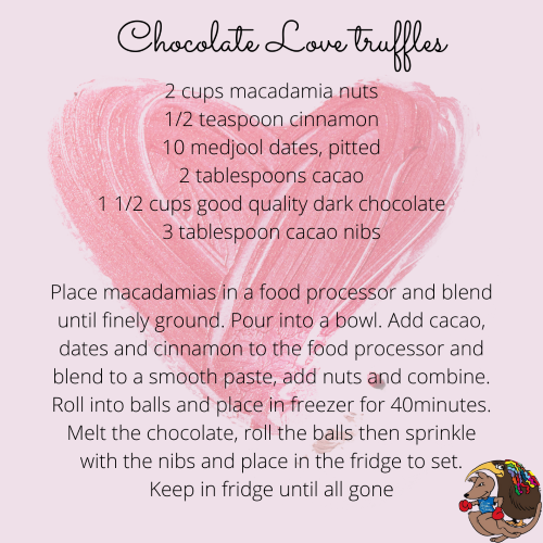 Chocolate Love Truffles recipe