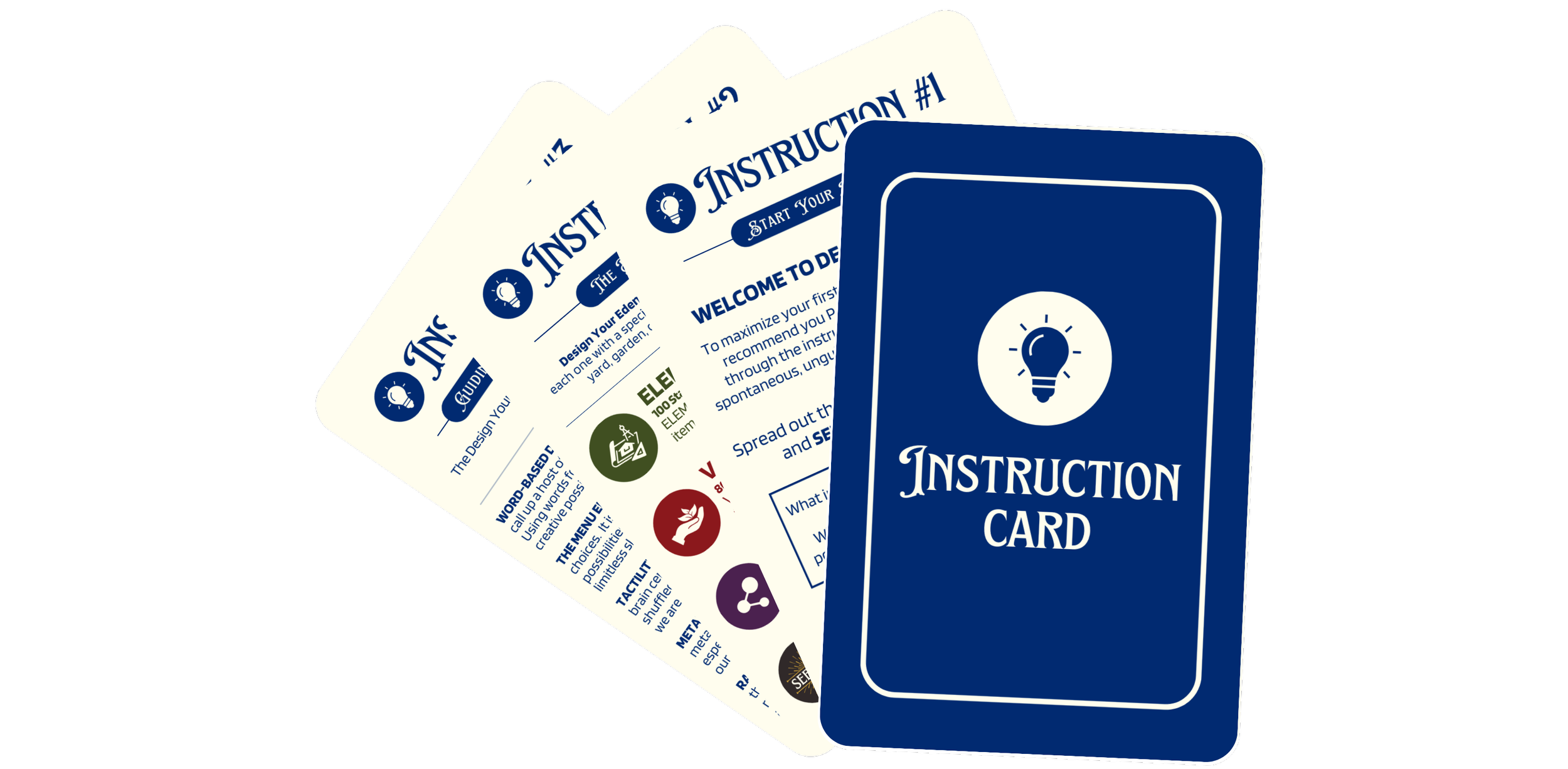The Instructions Instructions — Design Your Eden