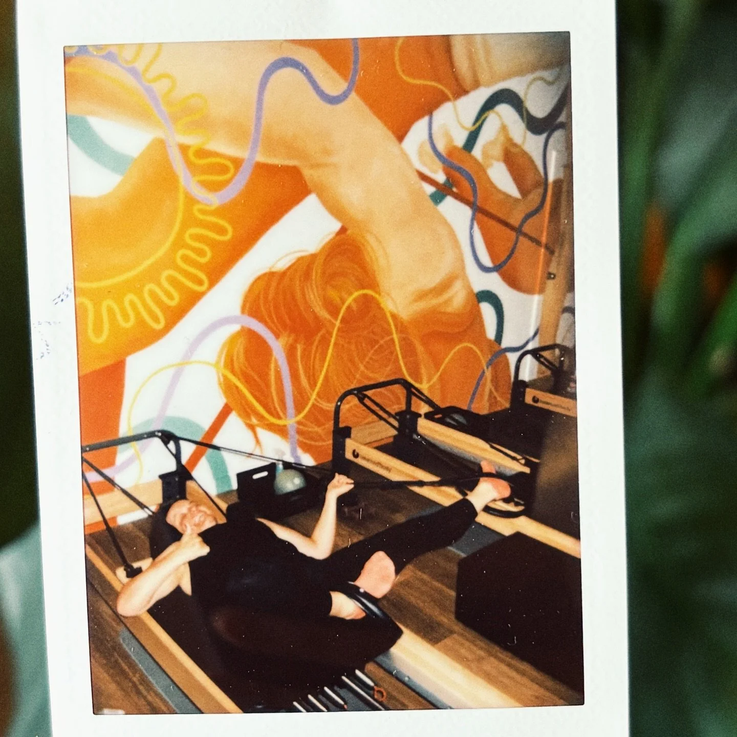What&rsquo;s not to love about Caz!? @cazprescott_voiceover congrats on hitting 100+ classes woman!! You&rsquo;ll find her over here just chillin&rsquo; in her fave silly peter pan stretch 😜

#100club #pilatescommunity #milestone