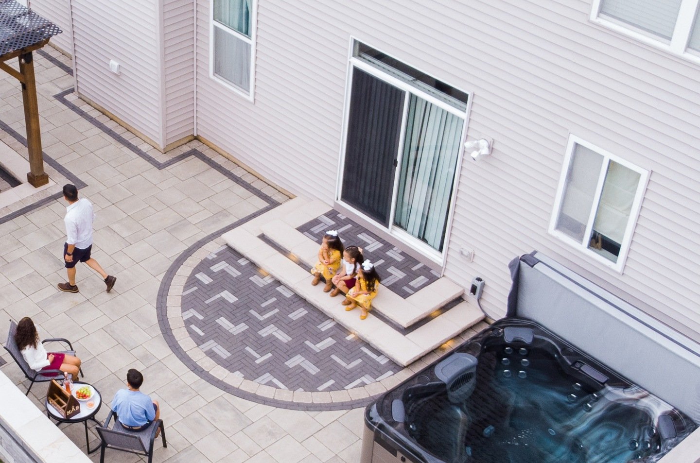 Custom Brick Paver Patio Design in Lakewood, IL