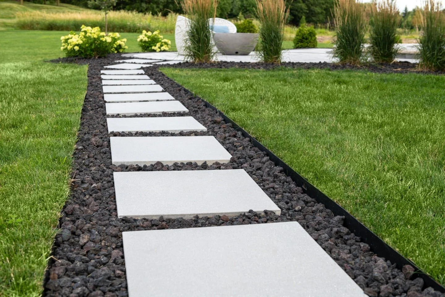 Paver walkway in Marengo, IL