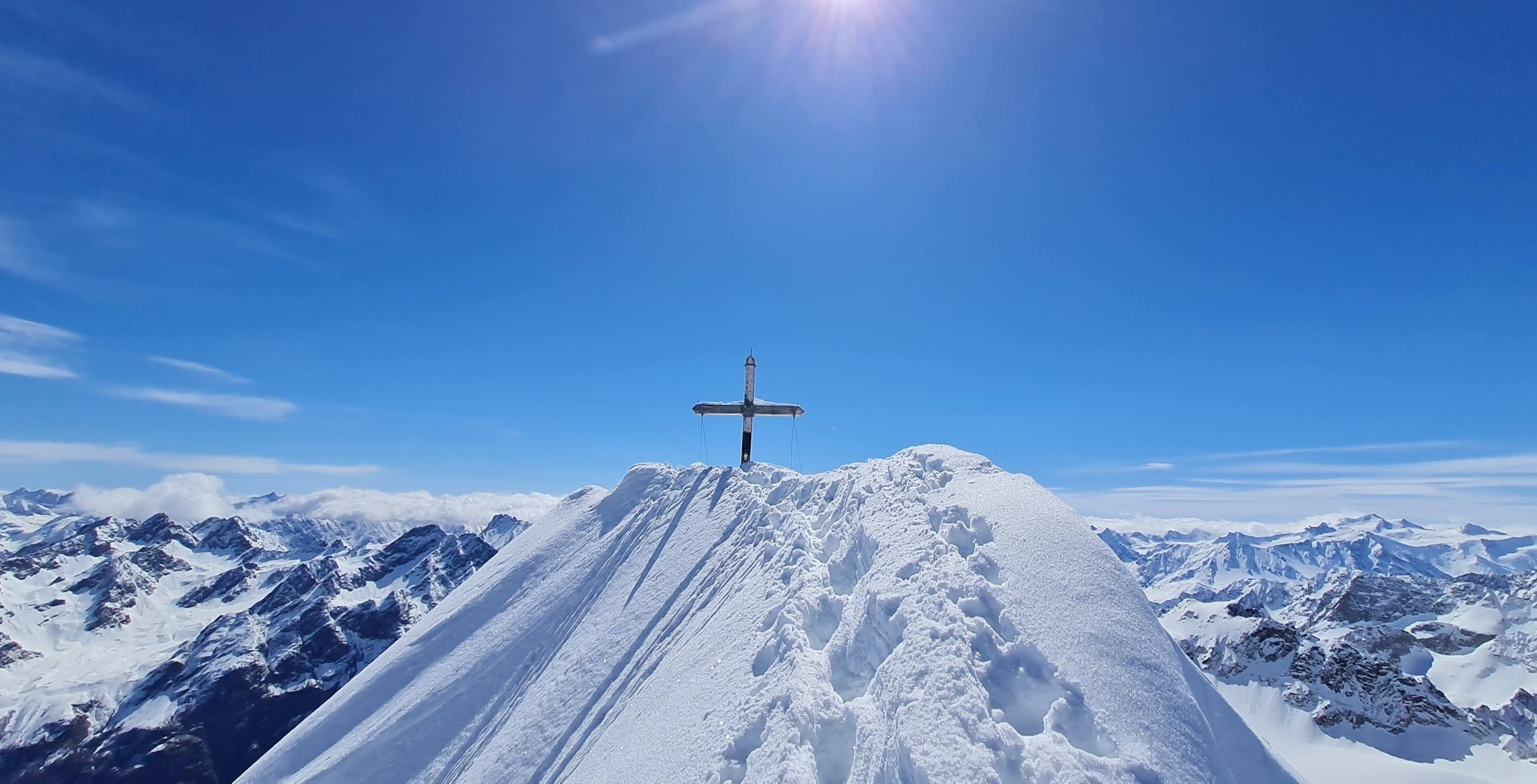 Gsallkopf (3278m) from Kaunerberg
