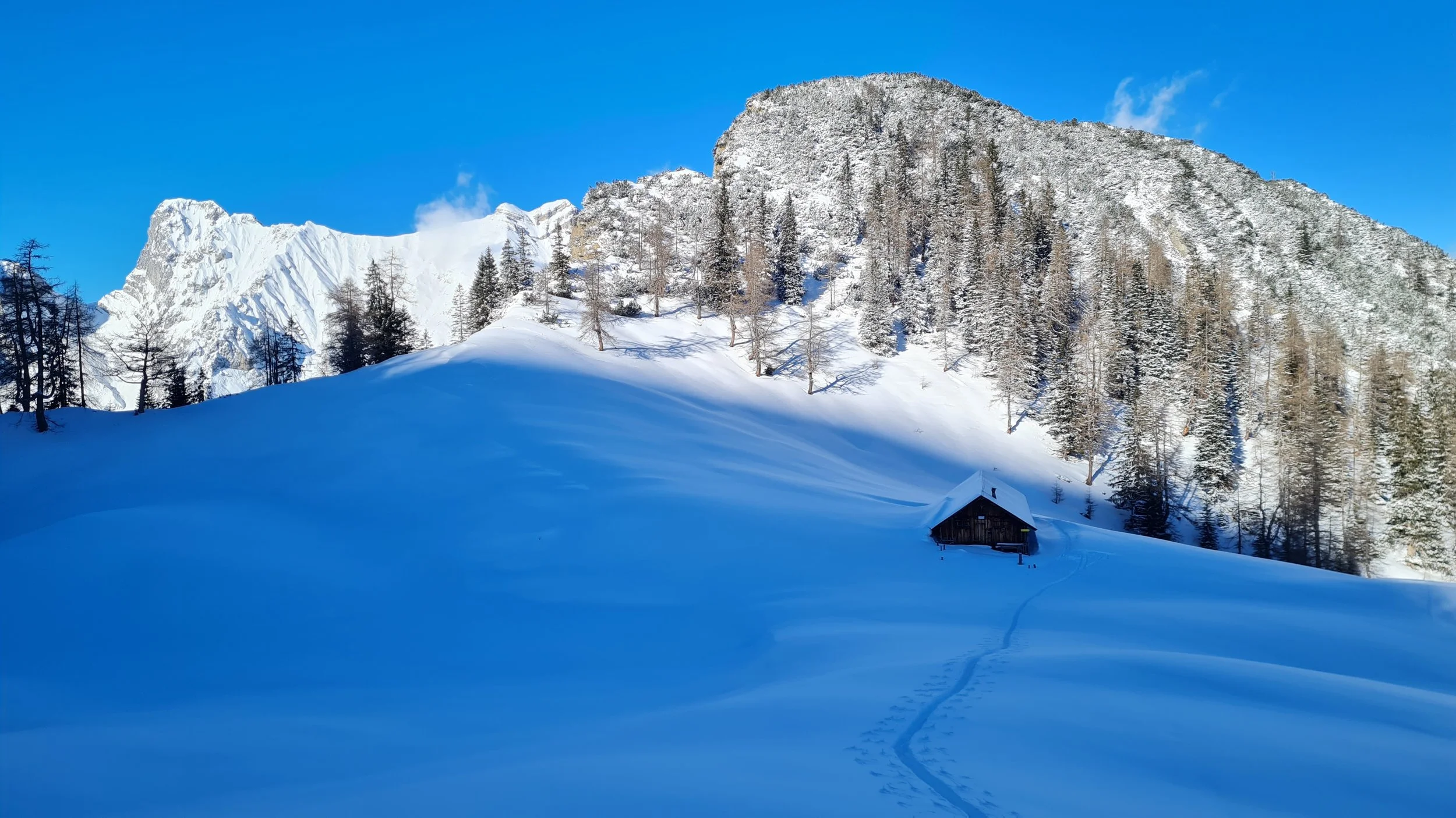 Rappenspitze (2223 m) and Lunstkopf (2142 m) from Pertisau
