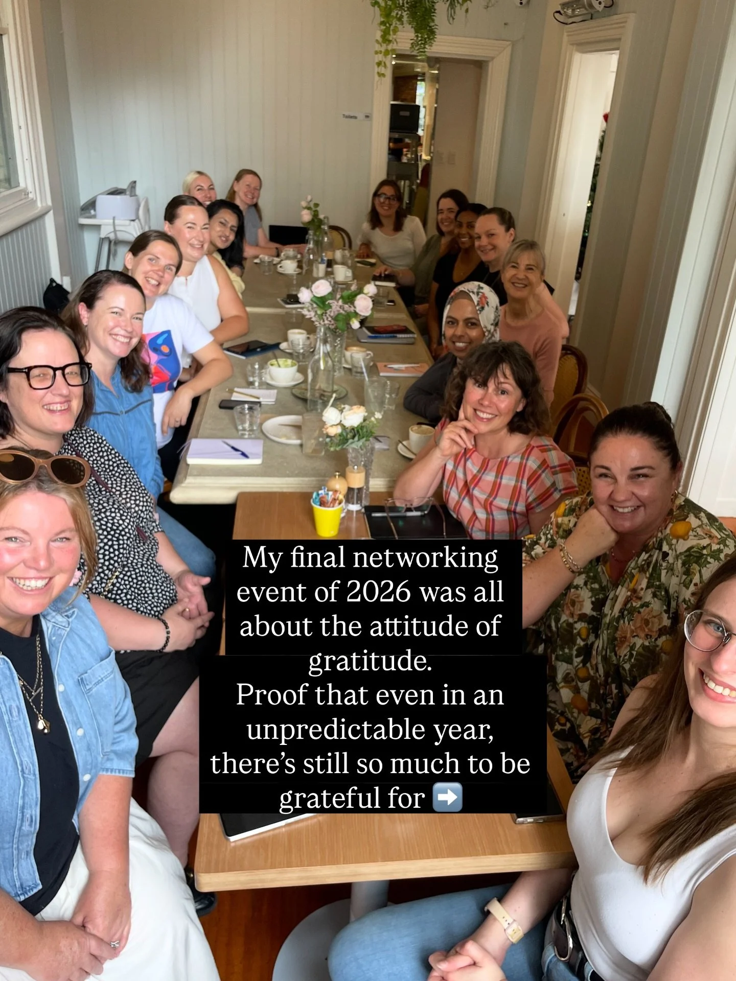 Today was my final networking event of 2025.

It was a beautiful reminder that even in the busiest weeks of the year, that&rsquo;s always time for an attitude of gratitude.

Why?

It&rsquo;s a reminder that even when we&rsquo;re slammed my client req