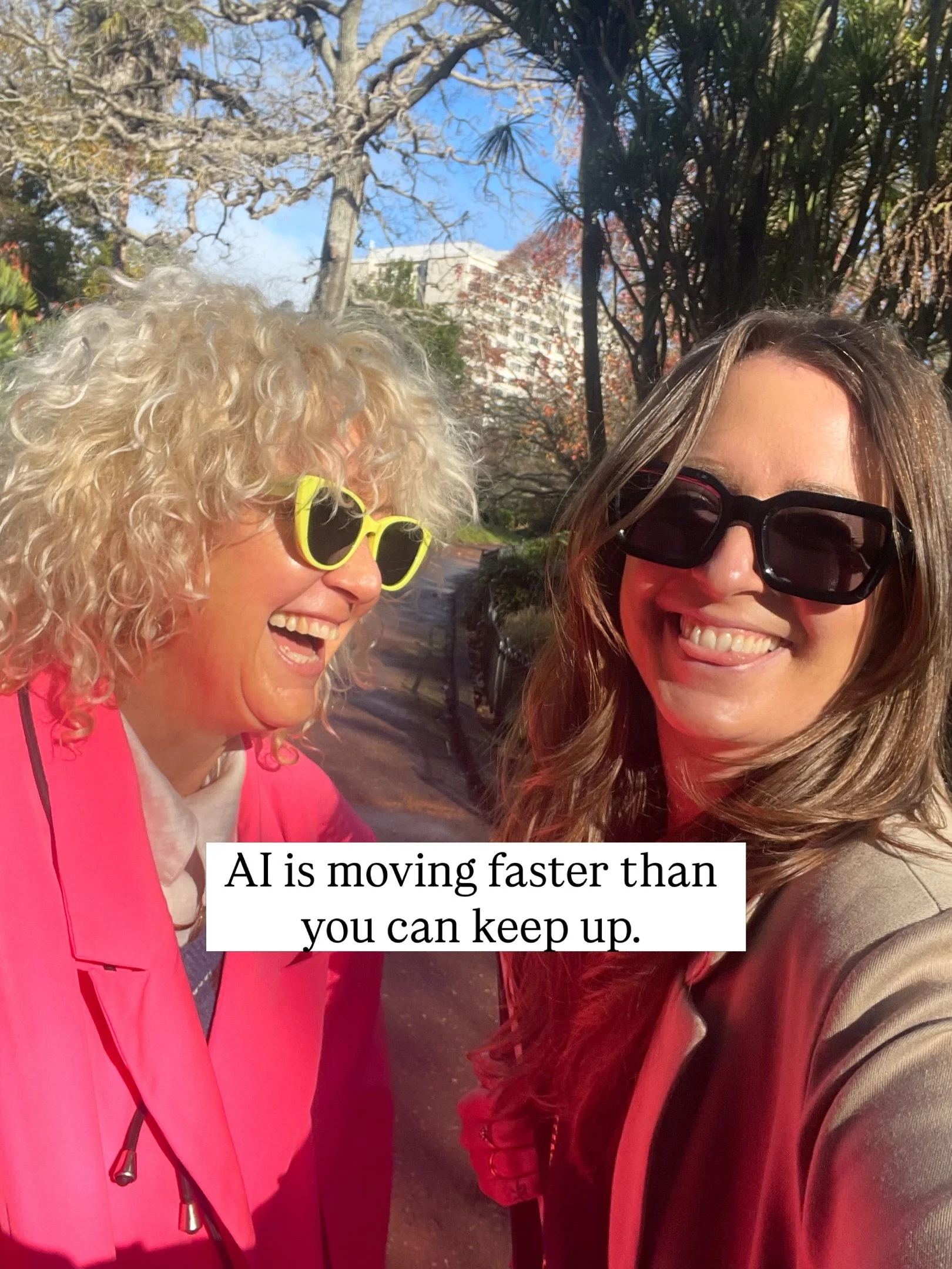 AI is everywhere right now and it can feel overwhelming, daunting and a little bit scary.

Especially if you&rsquo;re a business owner, it feels like we need to use it to save time, automate everything and outsource the $10 tasks.

The question isn&r
