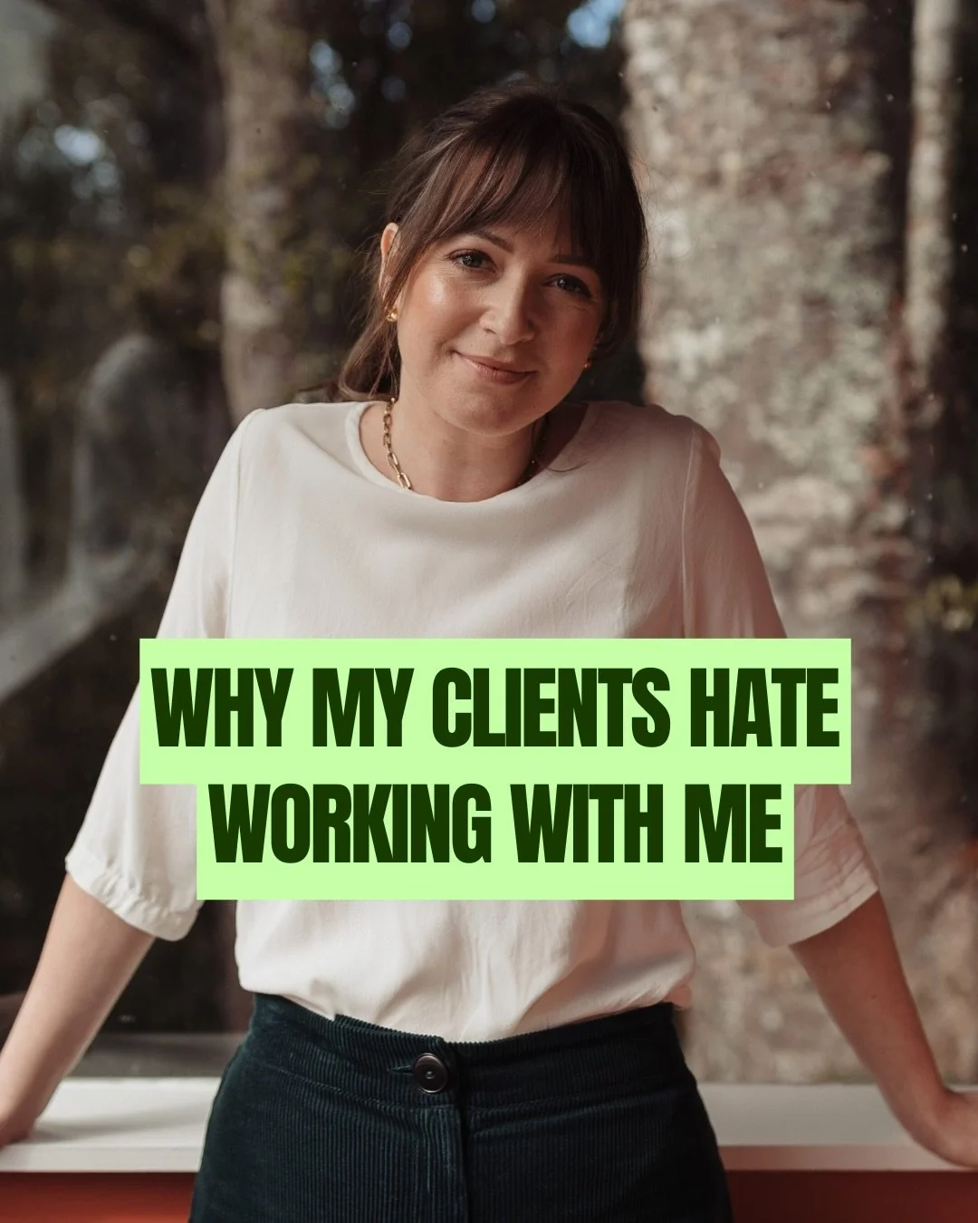If you made it to the end and thought:
&lsquo;Damn, that sounds pretty pretty good&rsquo;.

You might be exactly who I&rsquo;m looking for.

I love working with clients who are capable, smart and willing to do the work.

My job isn&rsquo;t to save yo