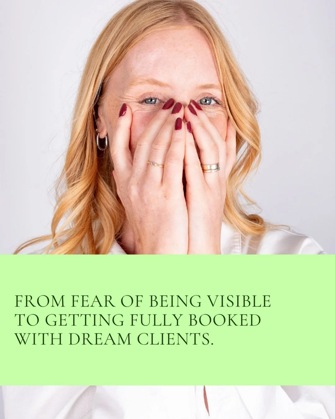 When Katie and I started working together, &rsquo;doing sales&rsquo; and marketing felt terrifying.

She worried that if she showed up online that nothing would happen.

So she stayed in research mode: Watching tutorials, consuming advice and &lsquo;