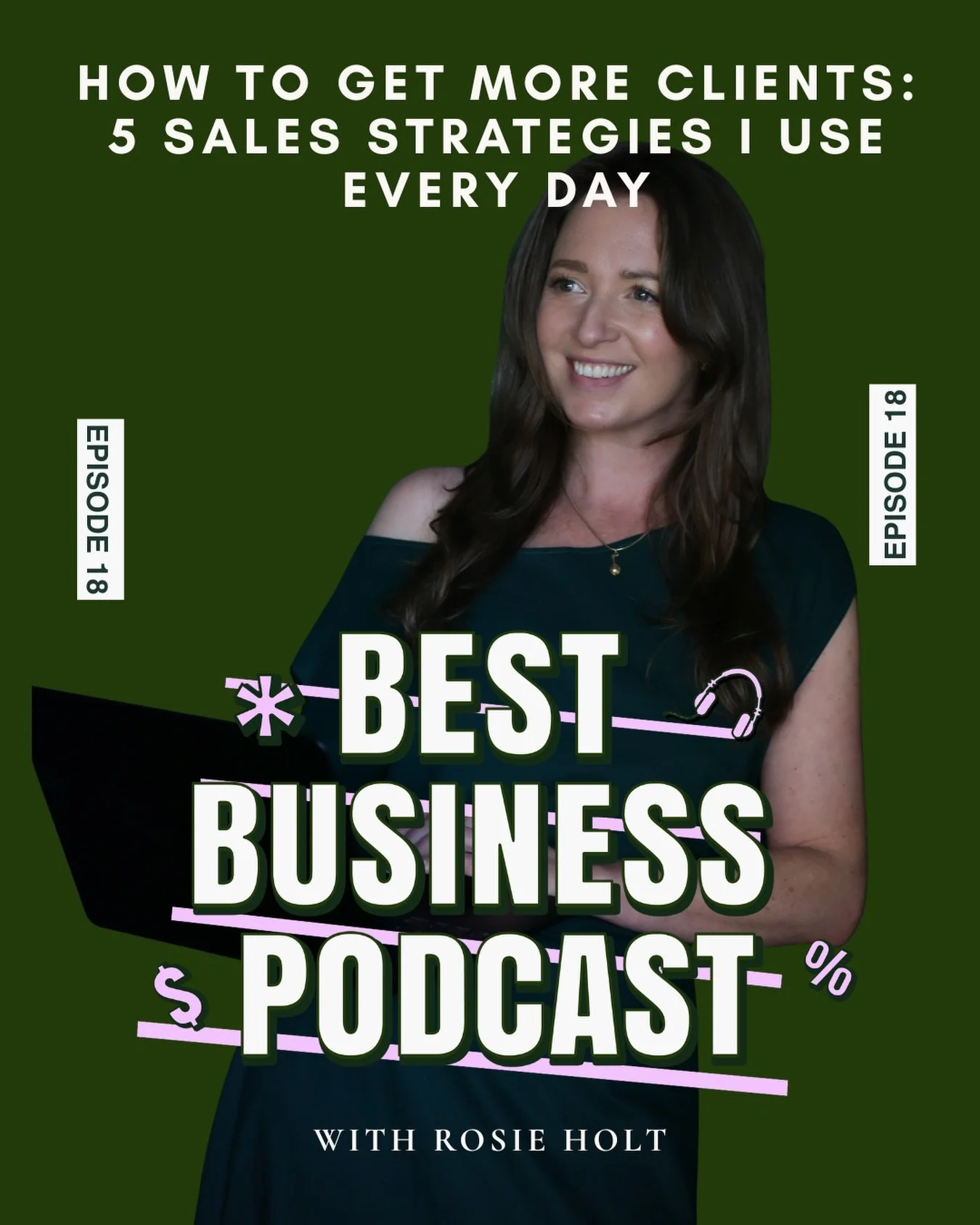 Want more clients without sending hundreds of cold DMs, posting every day or building complicated sales funnels? 

In this episode of the Best Business Podcast, I&rsquo;m sharing five sales strategies that are working for me this year. 

We&rsquo;re 