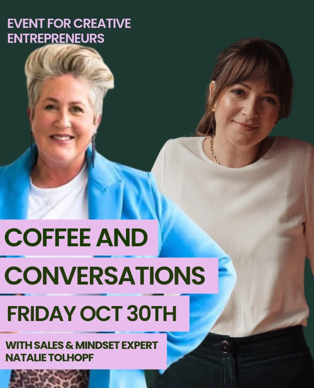 The best ideas didn&rsquo;t happen when you&rsquo;re sitting in front of your computer.

☕️ COFFEE &amp; CONNECTIONS IS BACK next week.

And it&rsquo;s our final event of the year. 

This month we&rsquo;re talking about something that makes a LOT of 