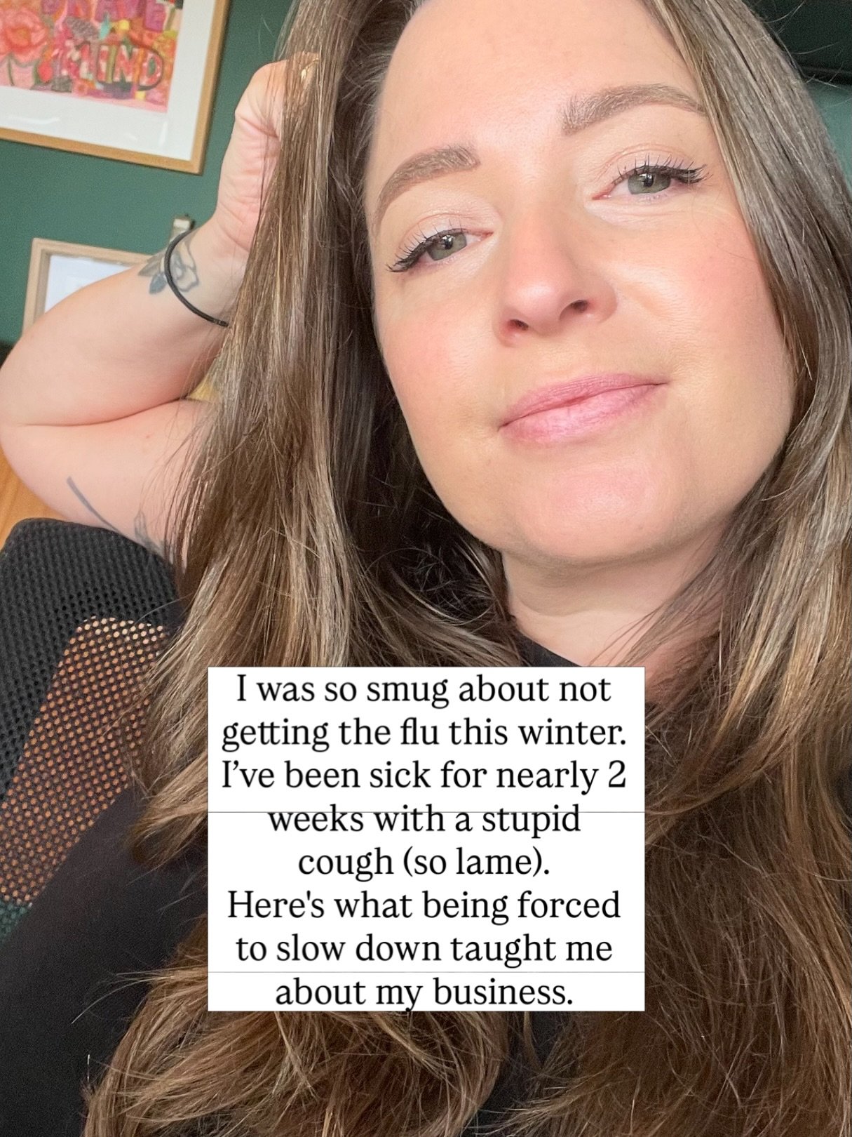 Apparently, my body decided that if I wasn&rsquo;t going to slow down voluntarily, it would make the decision for me.
I was knocked out with a cough and cold that would take down Andre the Giant. And while I wasn&rsquo;t exactly grateful for feeling 