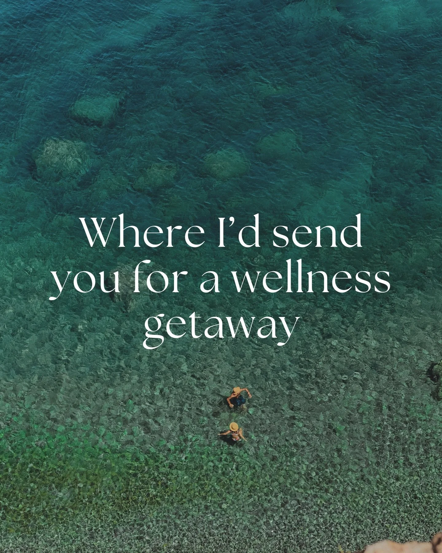 January is a great month to think about wellness. 🌿 

Wellness looks different for everyone, which is why the right trip matters. Here are a few of my favorite wellness destinations, from soul-searching sanctuaries to medical-grade wellness and luxu