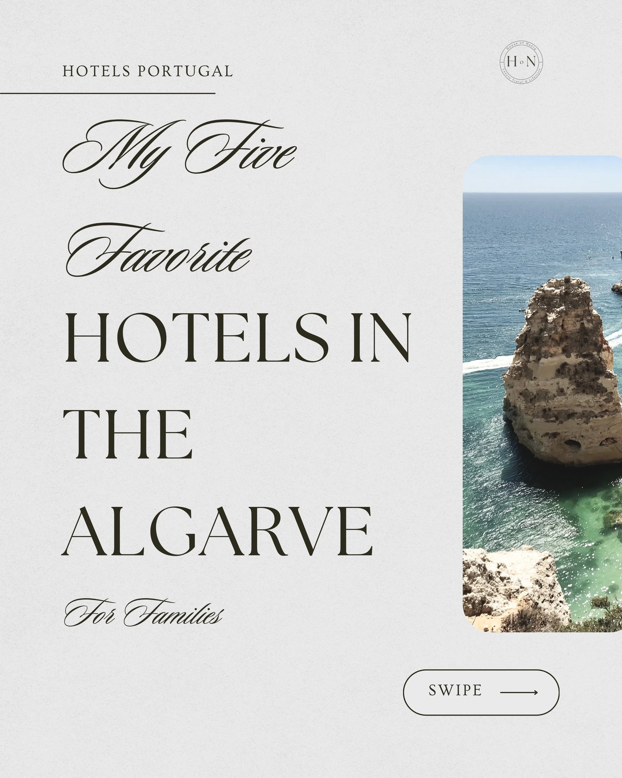The Algarve family edit you didn&rsquo;t know you needed.

As a mom living in Portugal, I&rsquo;ve traveled to the Algarve with my kids more times than I can count, and these are my five favorite family stays in the region, tried and tested ✔️

🌊 Pi